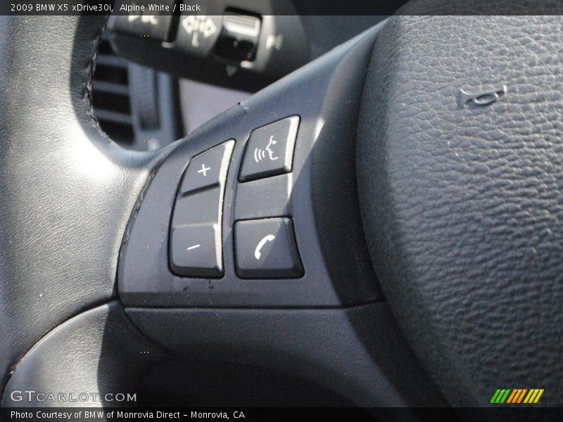 Alpine White / Black 2009 BMW X5 xDrive30i