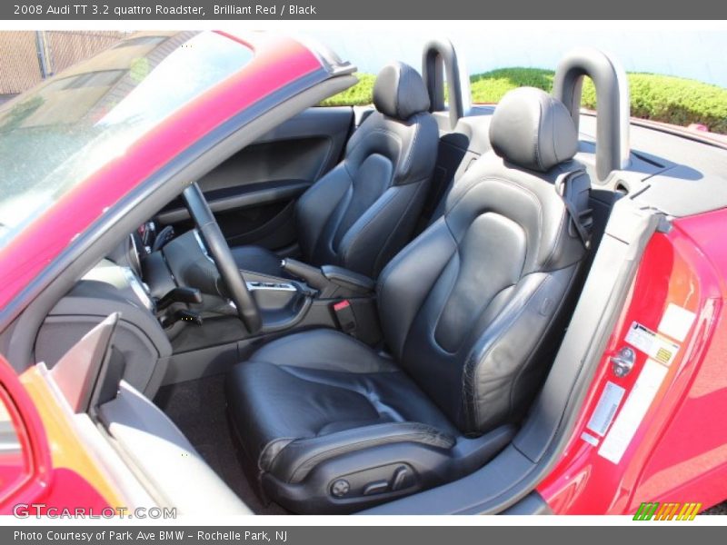Front Seat of 2008 TT 3.2 quattro Roadster