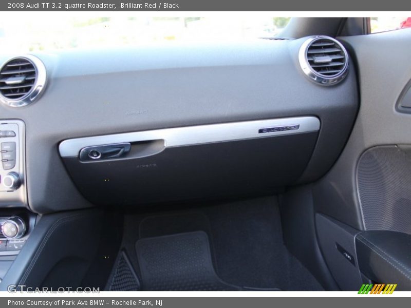 Brilliant Red / Black 2008 Audi TT 3.2 quattro Roadster