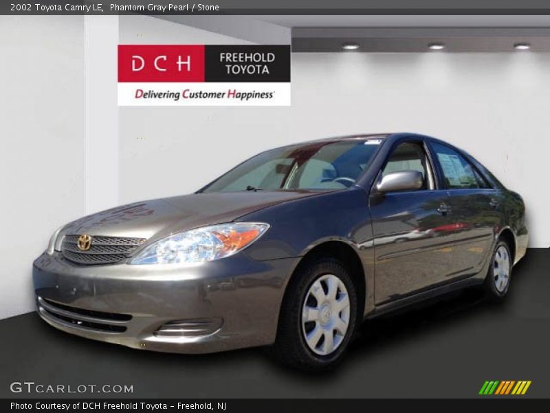 Phantom Gray Pearl / Stone 2002 Toyota Camry LE