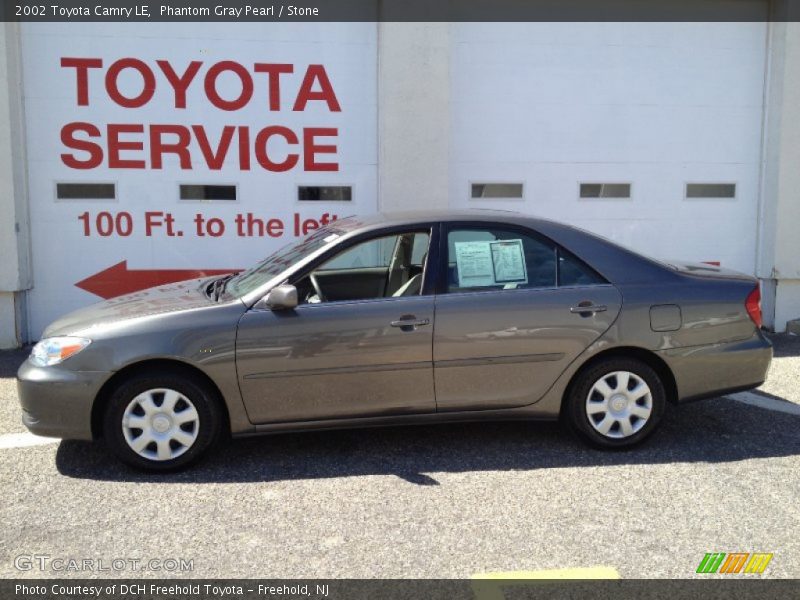 Phantom Gray Pearl / Stone 2002 Toyota Camry LE