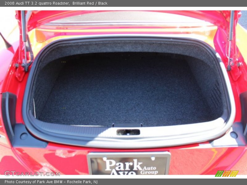 Brilliant Red / Black 2008 Audi TT 3.2 quattro Roadster