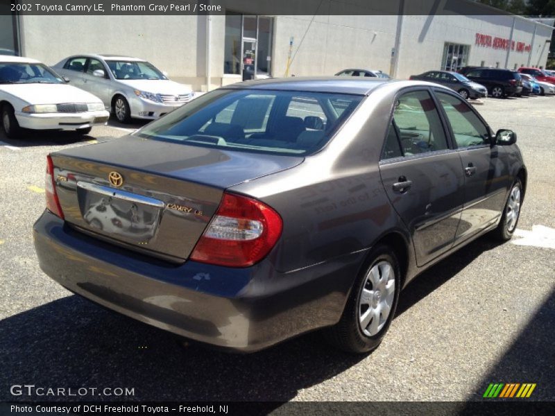Phantom Gray Pearl / Stone 2002 Toyota Camry LE