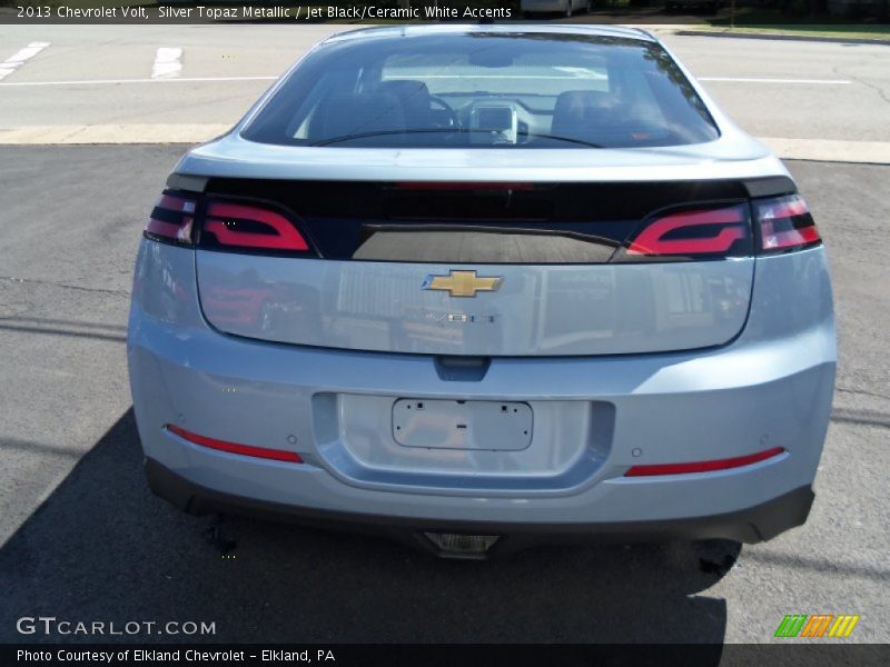 Silver Topaz Metallic / Jet Black/Ceramic White Accents 2013 Chevrolet Volt