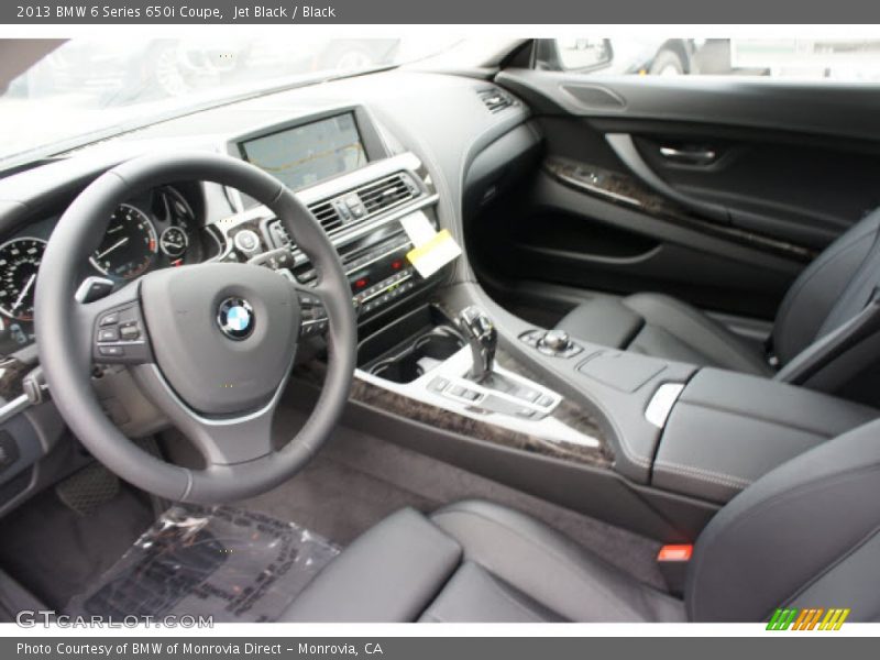 Black Interior - 2013 6 Series 650i Coupe 