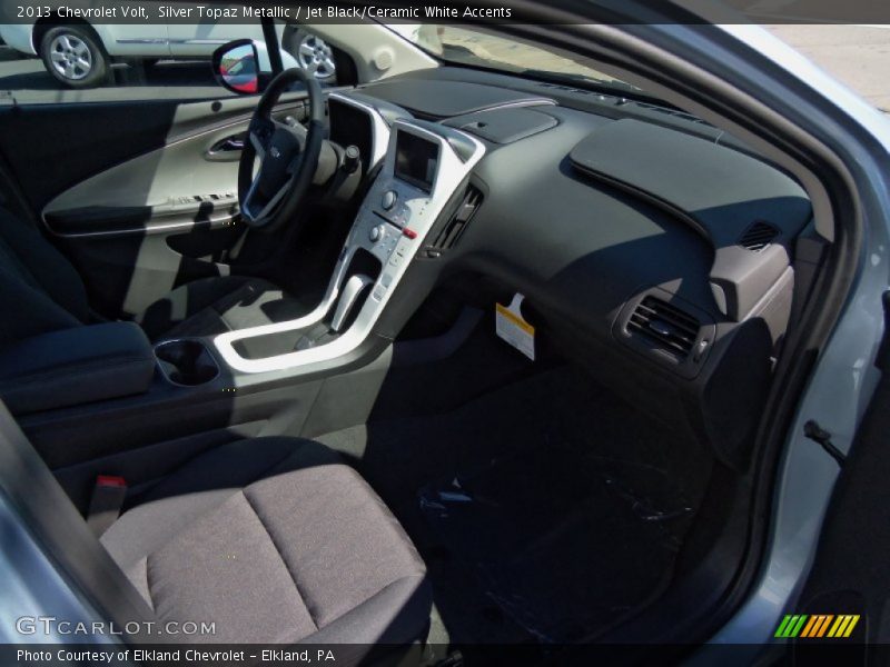 Silver Topaz Metallic / Jet Black/Ceramic White Accents 2013 Chevrolet Volt