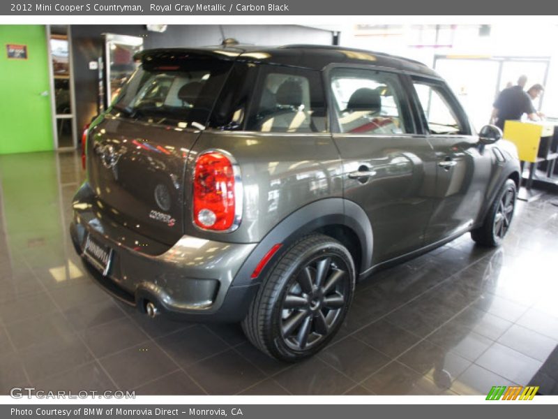 Royal Gray Metallic / Carbon Black 2012 Mini Cooper S Countryman