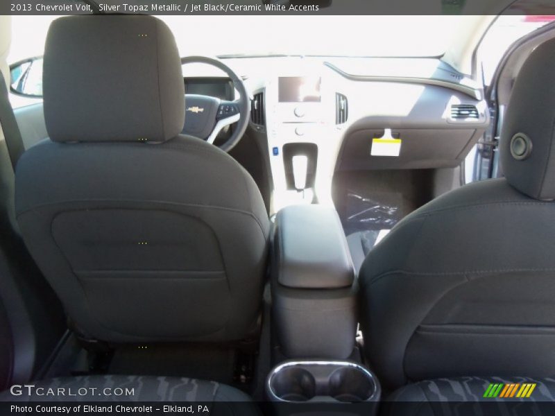 Silver Topaz Metallic / Jet Black/Ceramic White Accents 2013 Chevrolet Volt