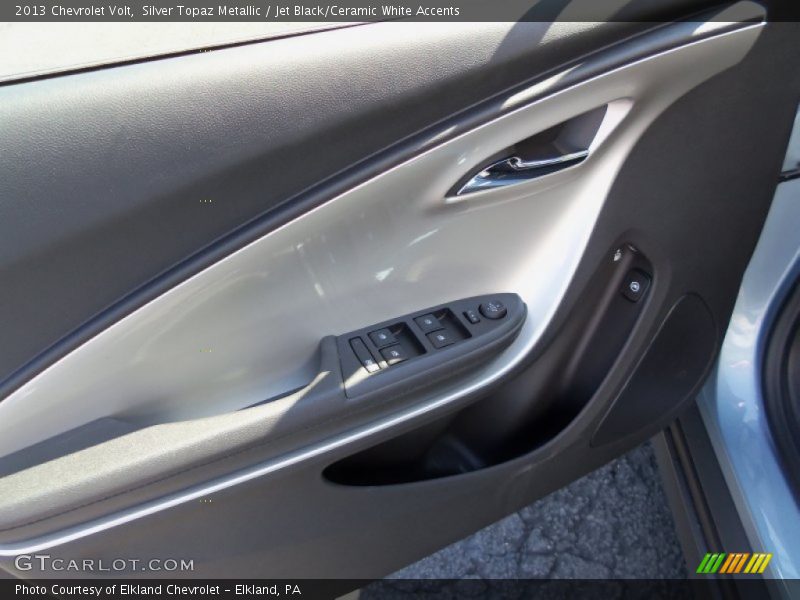 Silver Topaz Metallic / Jet Black/Ceramic White Accents 2013 Chevrolet Volt