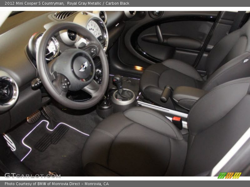 Royal Gray Metallic / Carbon Black 2012 Mini Cooper S Countryman