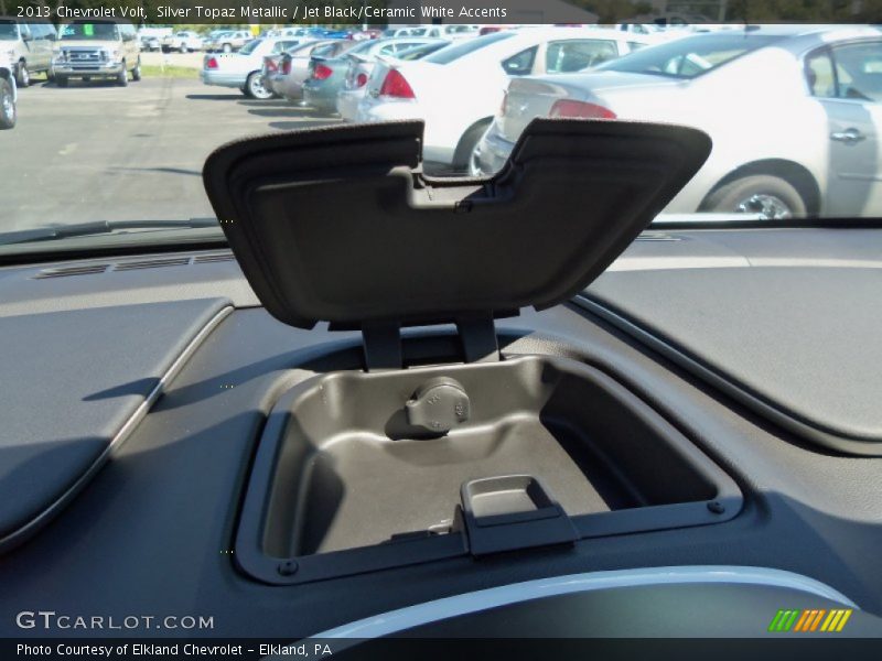 Silver Topaz Metallic / Jet Black/Ceramic White Accents 2013 Chevrolet Volt