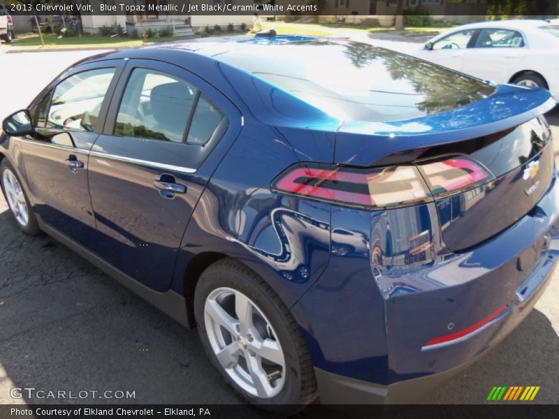 Blue Topaz Metallic / Jet Black/Ceramic White Accents 2013 Chevrolet Volt