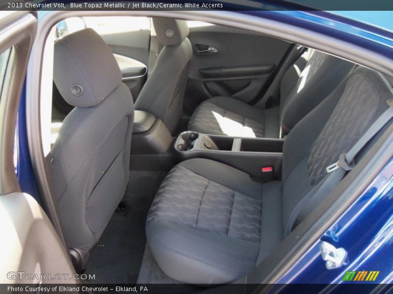 Rear Seat of 2013 Volt 