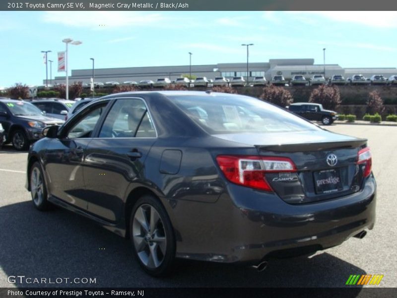 Magnetic Gray Metallic / Black/Ash 2012 Toyota Camry SE V6