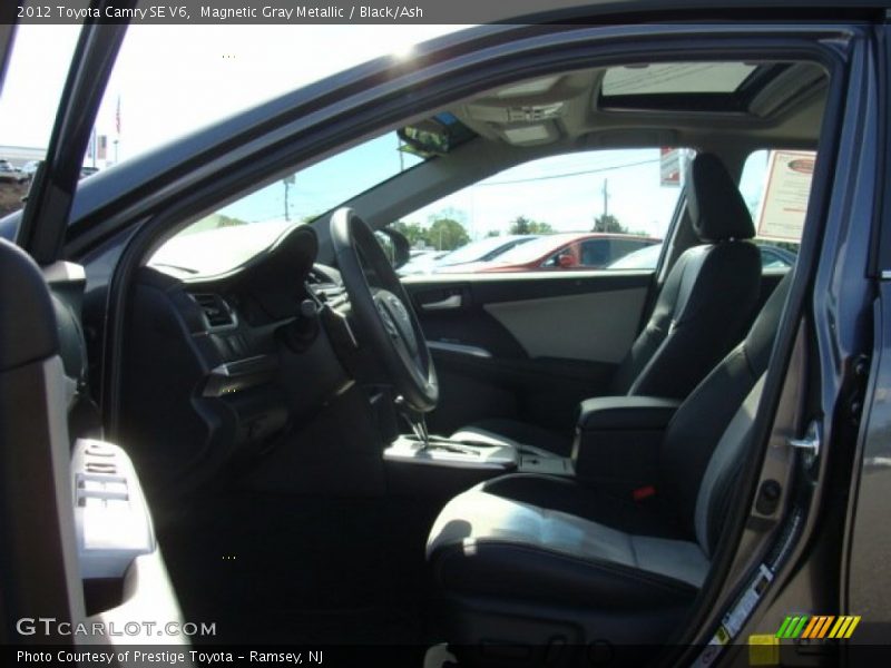 Magnetic Gray Metallic / Black/Ash 2012 Toyota Camry SE V6