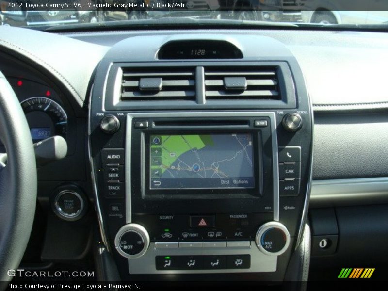 Magnetic Gray Metallic / Black/Ash 2012 Toyota Camry SE V6
