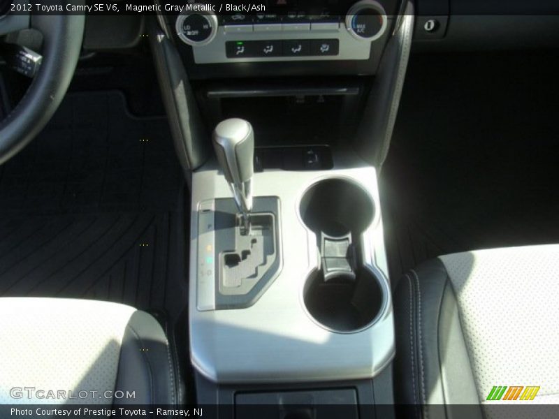 Magnetic Gray Metallic / Black/Ash 2012 Toyota Camry SE V6