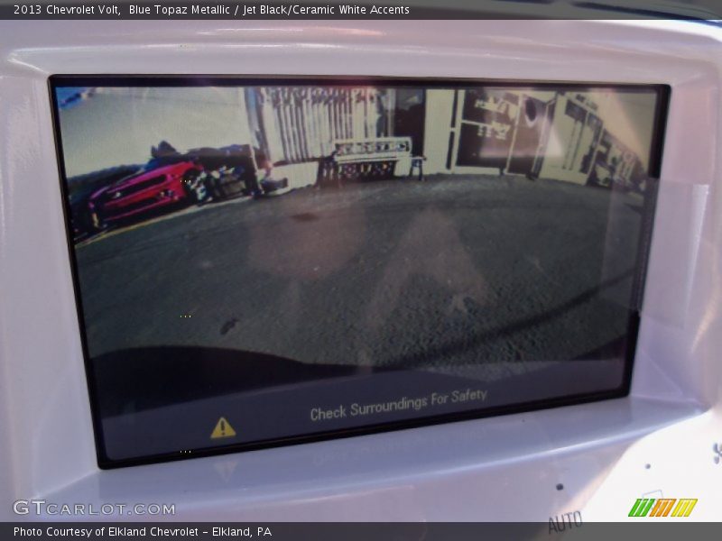 Blue Topaz Metallic / Jet Black/Ceramic White Accents 2013 Chevrolet Volt