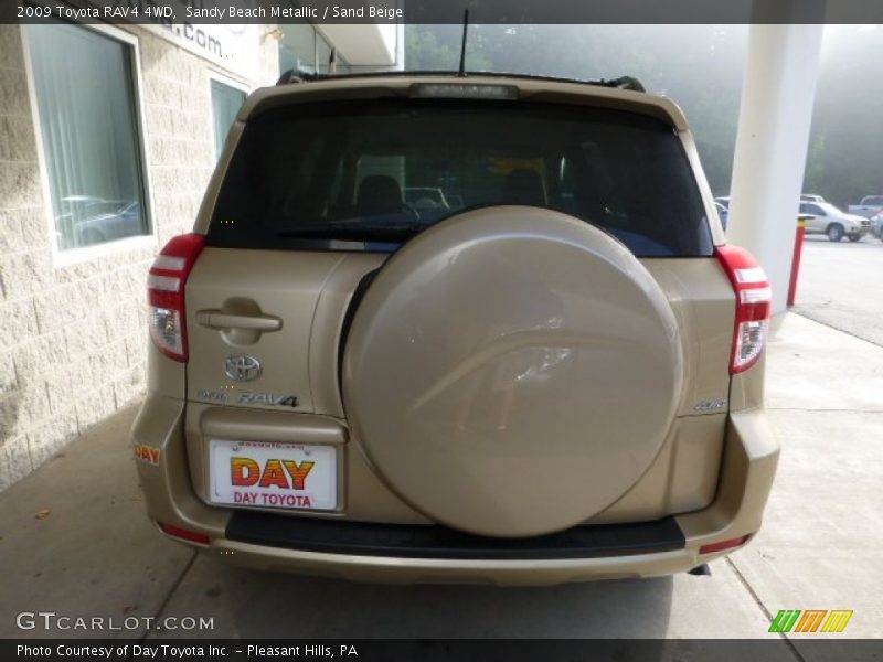 Sandy Beach Metallic / Sand Beige 2009 Toyota RAV4 4WD