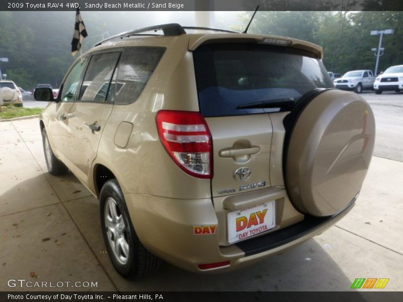 Sandy Beach Metallic / Sand Beige 2009 Toyota RAV4 4WD