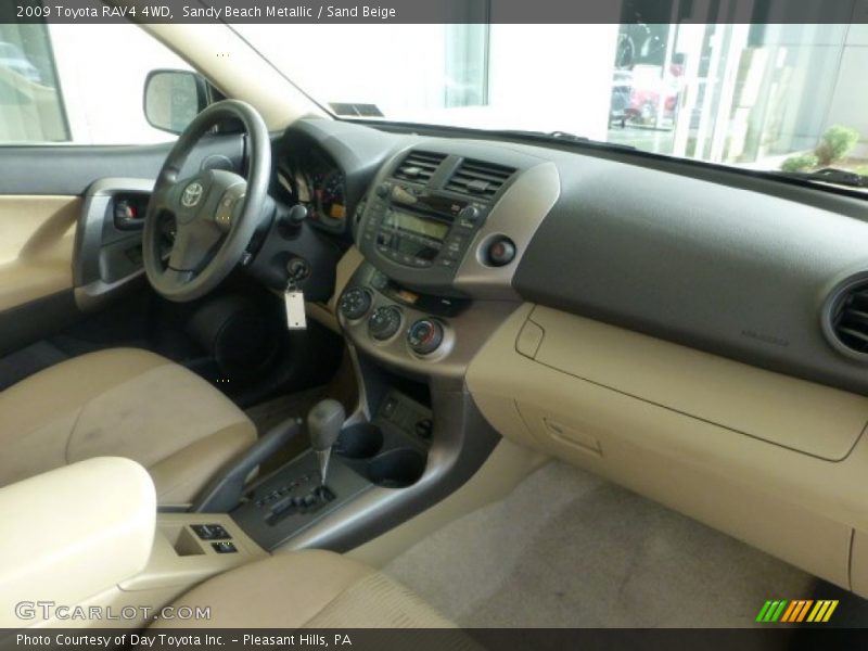 Sandy Beach Metallic / Sand Beige 2009 Toyota RAV4 4WD