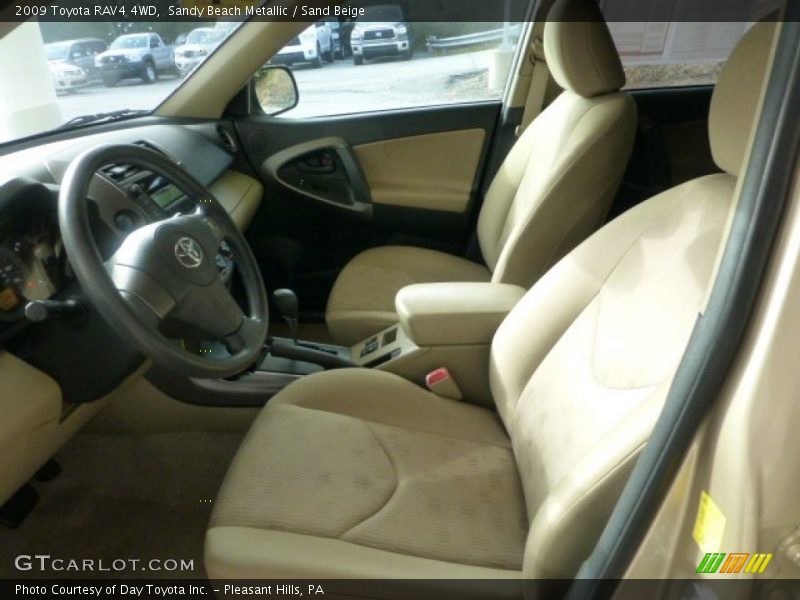Sandy Beach Metallic / Sand Beige 2009 Toyota RAV4 4WD