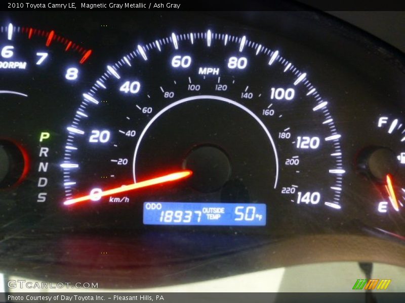 Magnetic Gray Metallic / Ash Gray 2010 Toyota Camry LE