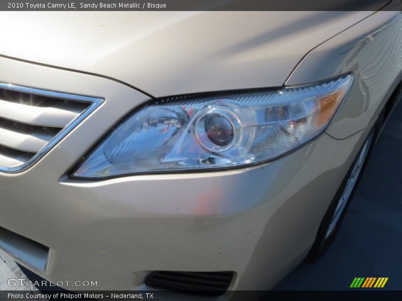 Sandy Beach Metallic / Bisque 2010 Toyota Camry LE