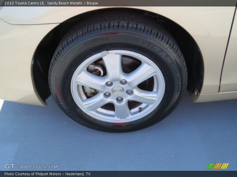 Sandy Beach Metallic / Bisque 2010 Toyota Camry LE