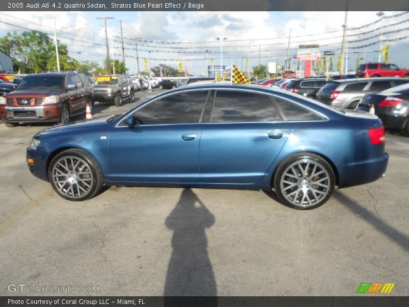  2005 A6 4.2 quattro Sedan Stratos Blue Pearl Effect