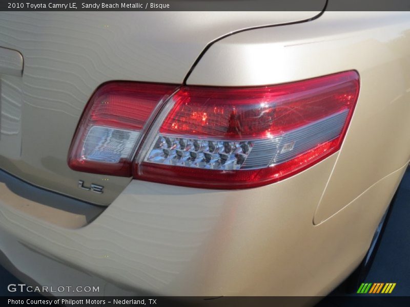 Sandy Beach Metallic / Bisque 2010 Toyota Camry LE