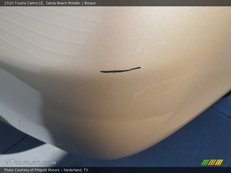 Sandy Beach Metallic / Bisque 2010 Toyota Camry LE