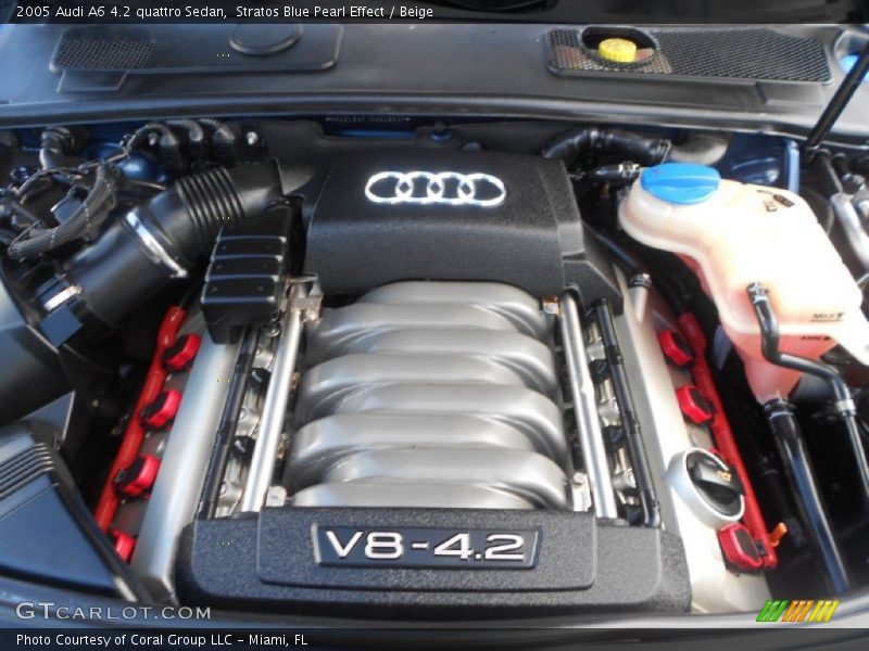  2005 A6 4.2 quattro Sedan Engine - 4.2 Liter DOHC 40-Valve V8