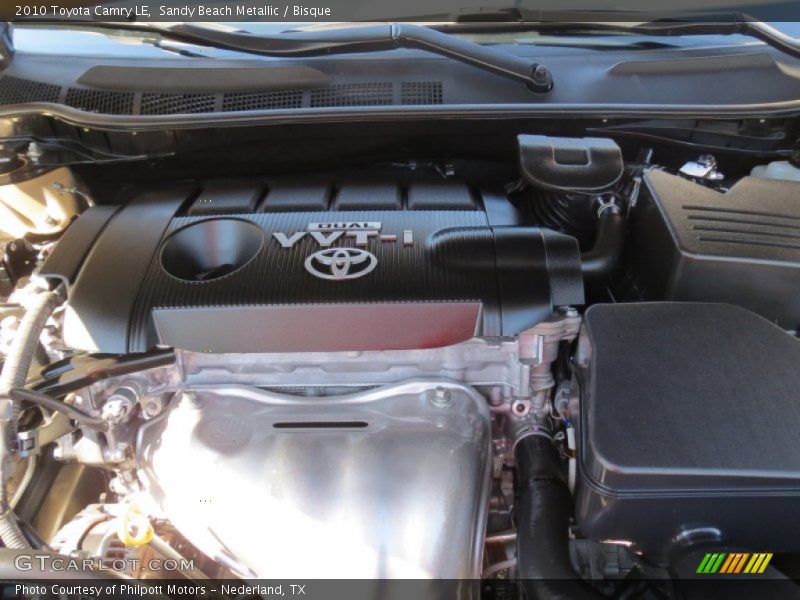 Sandy Beach Metallic / Bisque 2010 Toyota Camry LE