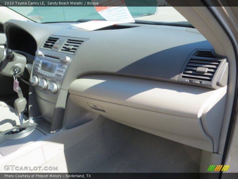Sandy Beach Metallic / Bisque 2010 Toyota Camry LE