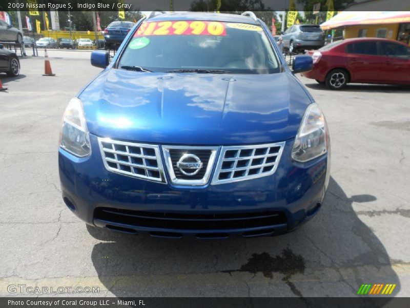 Indigo Blue / Gray 2009 Nissan Rogue S