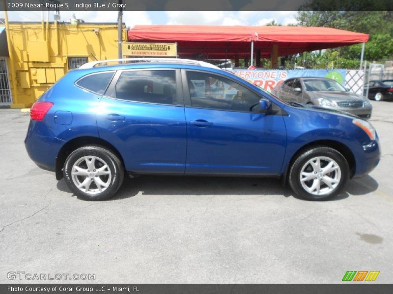 Indigo Blue / Gray 2009 Nissan Rogue S