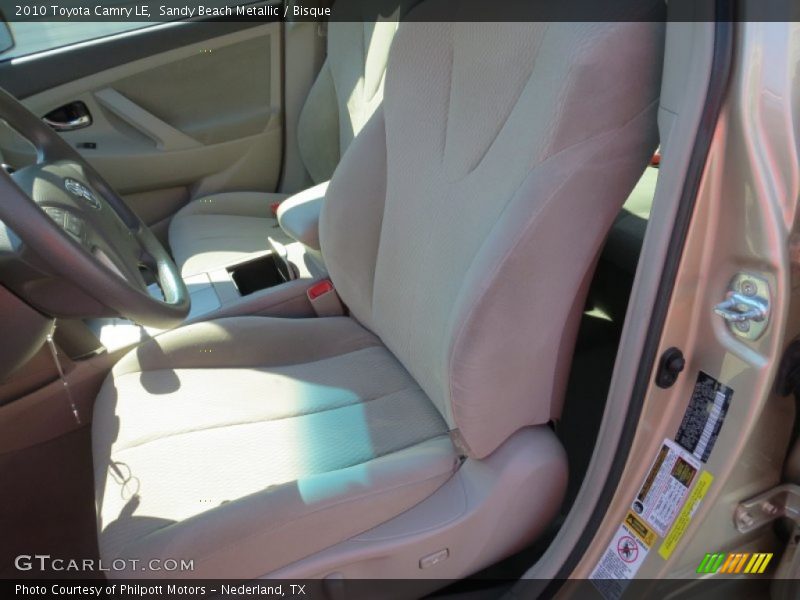 Sandy Beach Metallic / Bisque 2010 Toyota Camry LE