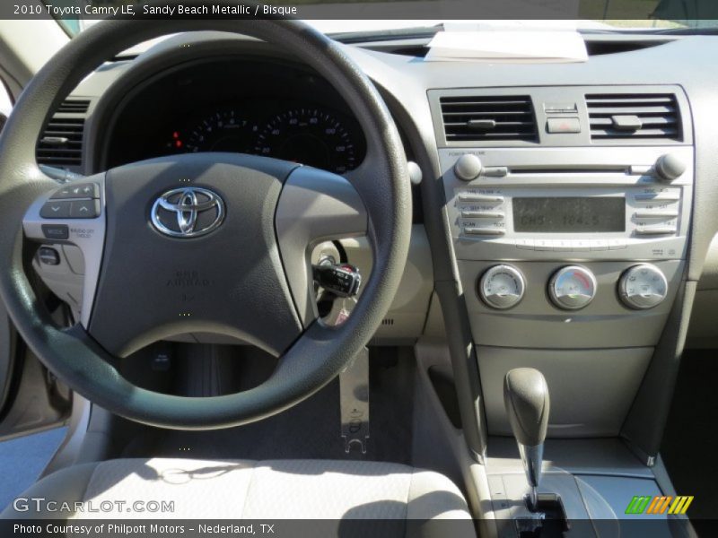 Sandy Beach Metallic / Bisque 2010 Toyota Camry LE