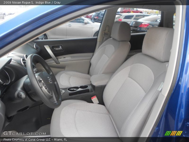 Indigo Blue / Gray 2009 Nissan Rogue S