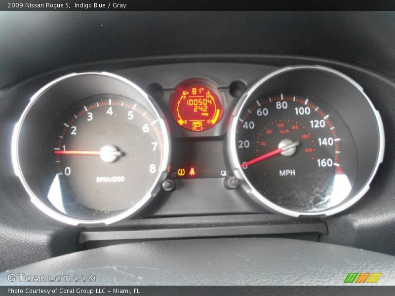 Indigo Blue / Gray 2009 Nissan Rogue S