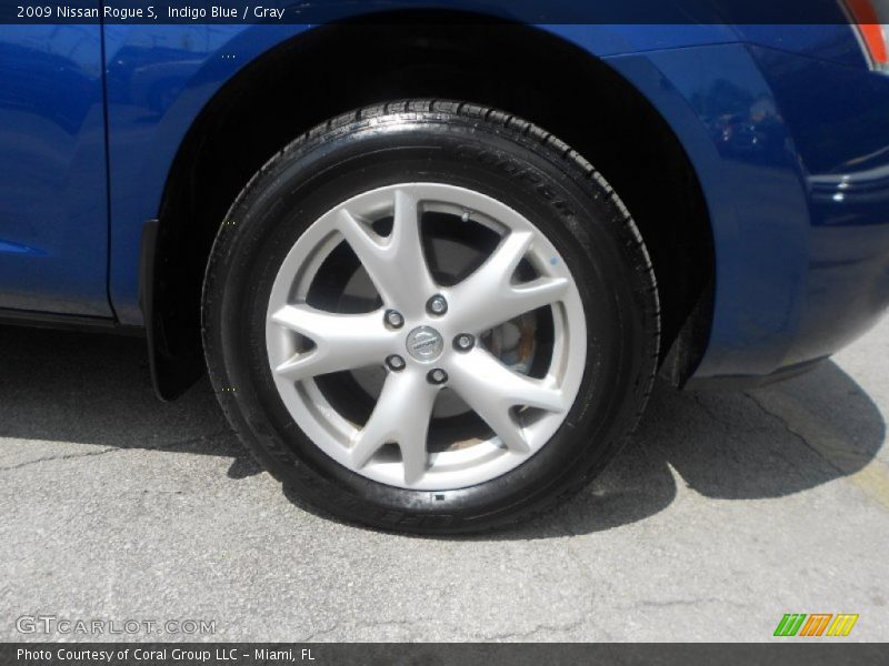 Indigo Blue / Gray 2009 Nissan Rogue S