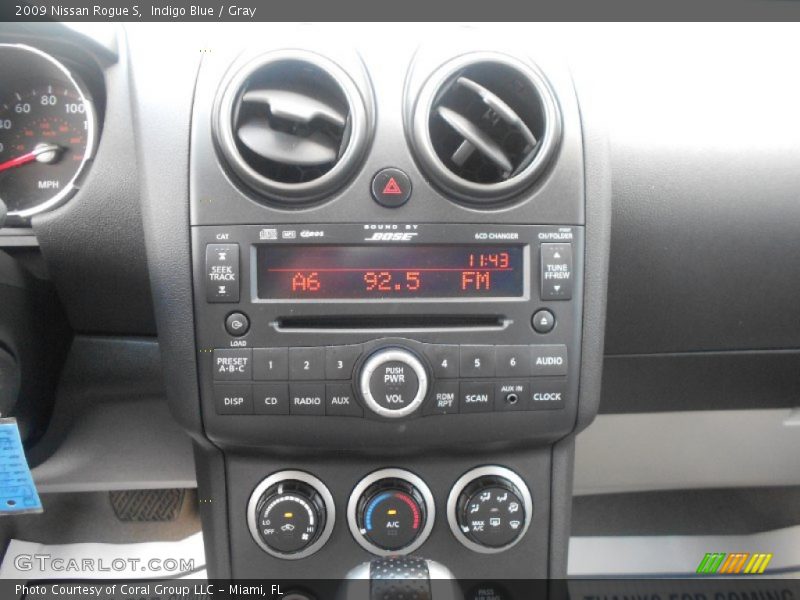 Indigo Blue / Gray 2009 Nissan Rogue S