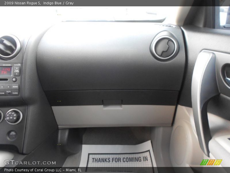 Indigo Blue / Gray 2009 Nissan Rogue S