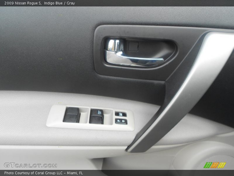 Indigo Blue / Gray 2009 Nissan Rogue S