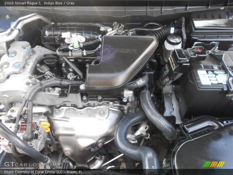 Indigo Blue / Gray 2009 Nissan Rogue S