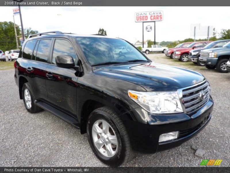 Black / Sand Beige 2008 Toyota Land Cruiser