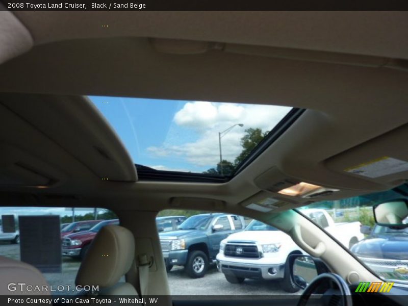 Black / Sand Beige 2008 Toyota Land Cruiser