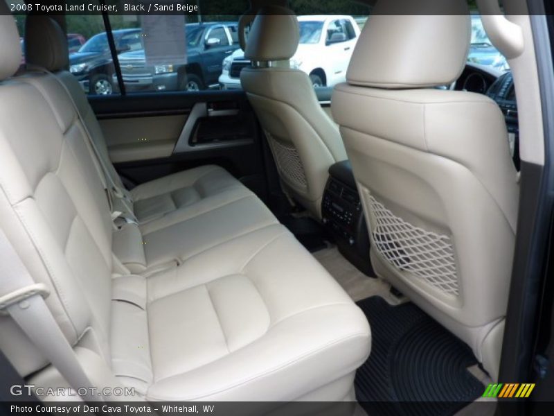 Black / Sand Beige 2008 Toyota Land Cruiser