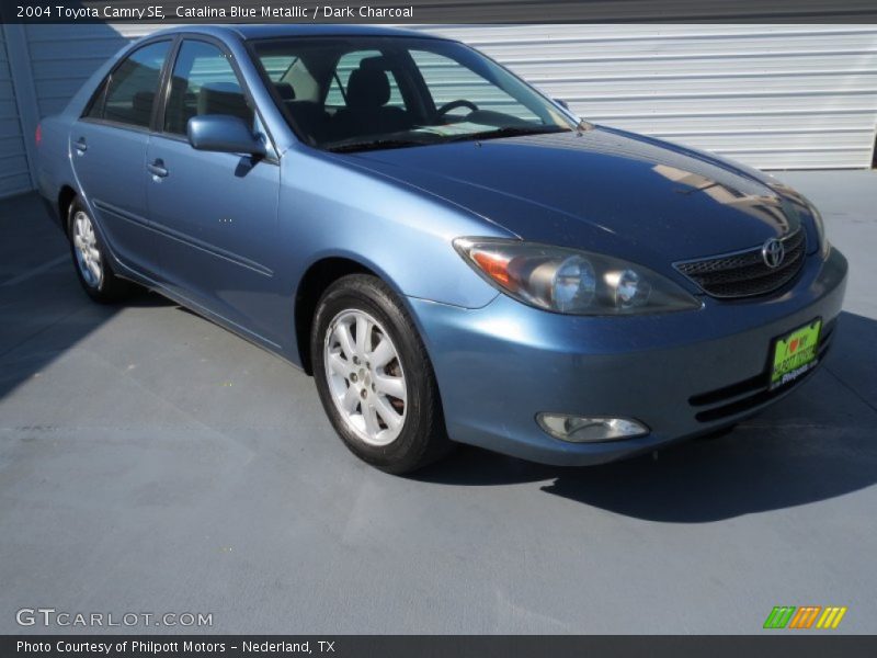 Catalina Blue Metallic / Dark Charcoal 2004 Toyota Camry SE